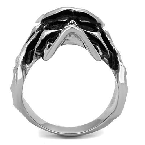 Men Stainless Steel Epoxy Rings TK1604
